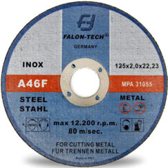 Tarcza do cięcia metalu stali inox 125×2 mm FALON TECH