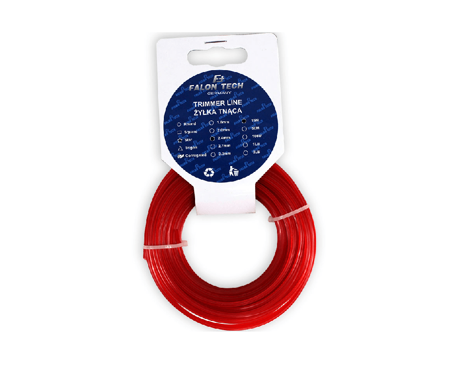 Żyłka do kosy spalinowej gwiazdka 2.7mm 15m Falon Tech