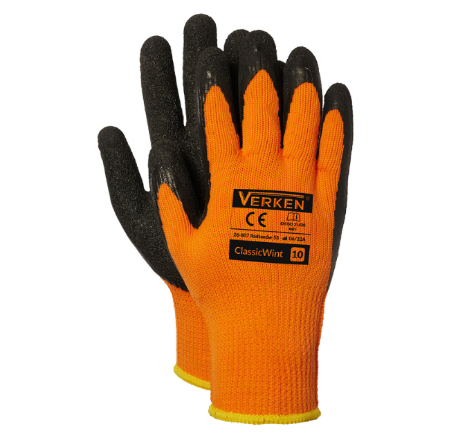 Rękawice robocze rękawiczki ocieplane zimowe piankowe CLASSIC WINT