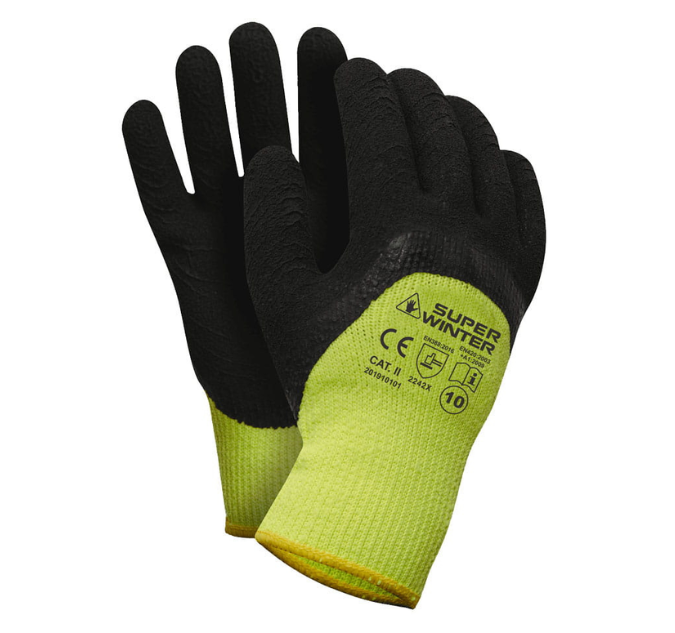 Rękawice robocze rękawiczki ocieplane zimowe piankowe SUPER WINTER