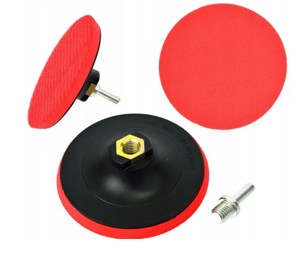 Dysk na rzep elastyczny z rzepem 125 mm na szlifierkę wiertarkę Falon Tech