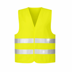 Kamizelka ostrzegawcza odblaskowa robocza drogowa żółta Bhp