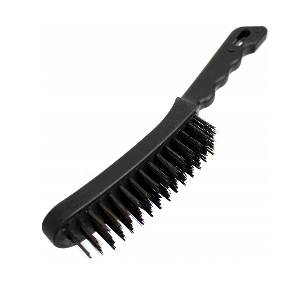 Szczotka ręczna druciana stalowa drut stalowy 6 rzędów Falon Tech