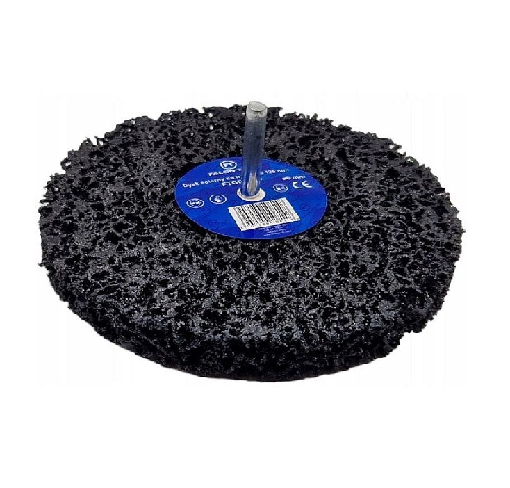 Tarcza do szlifowania 125 mm włóknina ściernica dysk ścierny włókniny na trzpieniu Falon Tech
