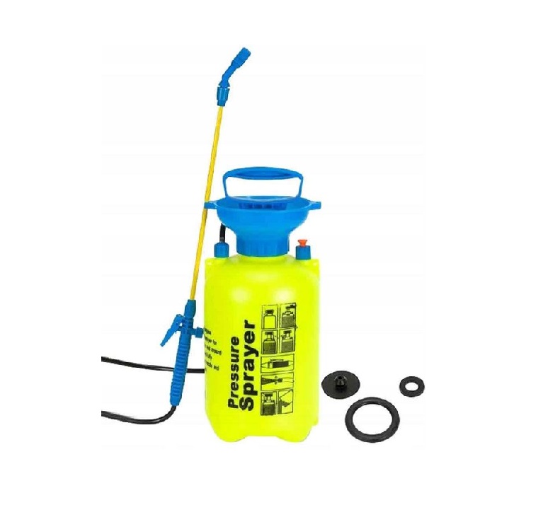 Opryskiwacz ogrodowy ciśnieniowy 5l ręczny długa lanca wytrzymały mocny