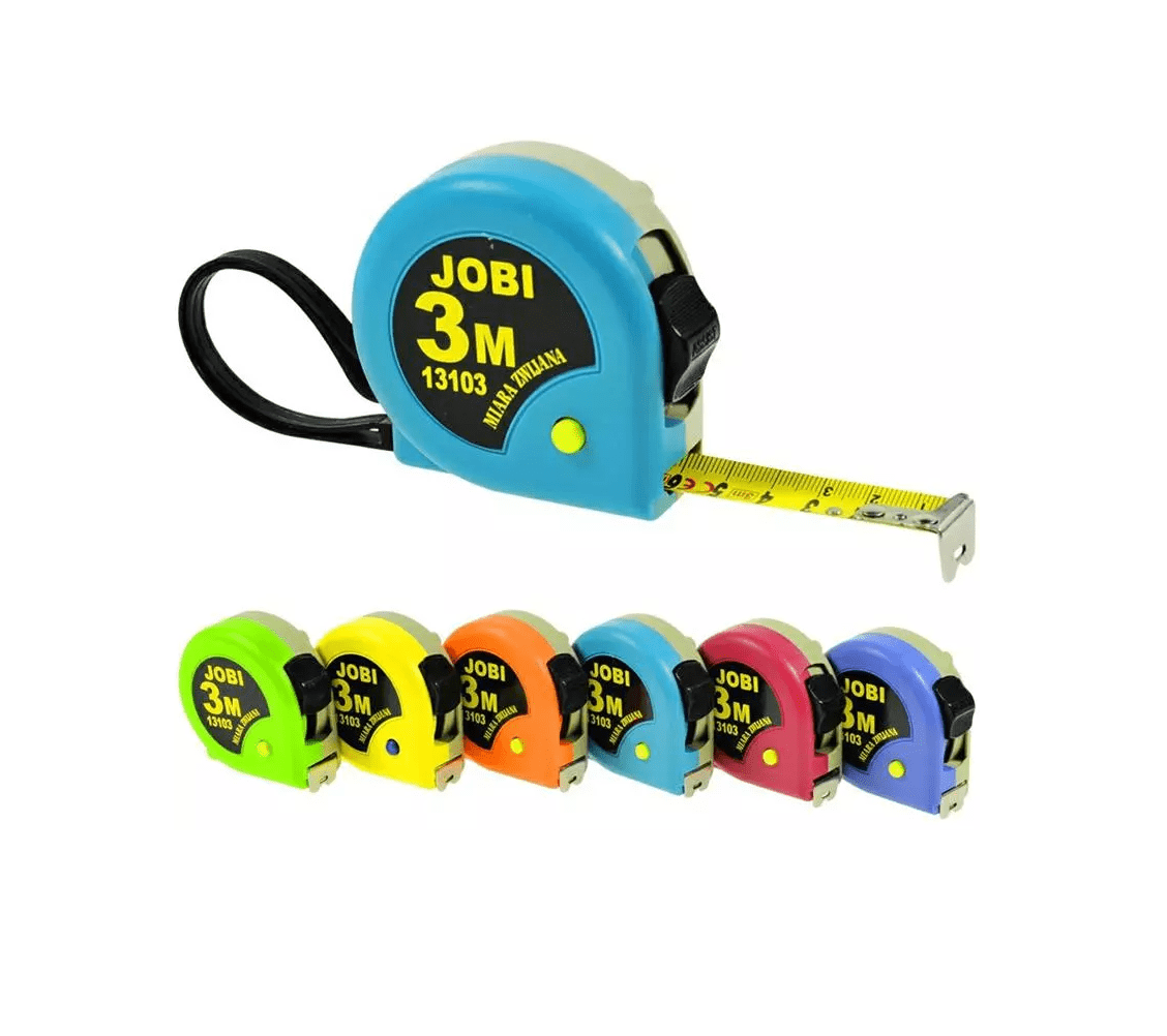 JOBI profi miarka metrówka miara zwijana 3m 13103