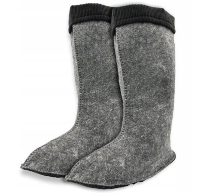 Wkłady kaloszy gumowców ocieplacze wkładki filcowe ocieplane