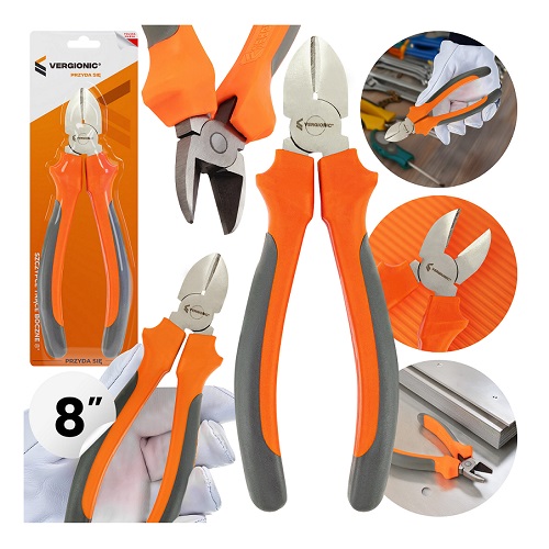 Szczypce tnące boczne 8'' VERGIONIC