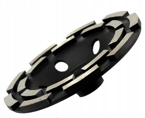 Tarcza garnkowa do szlifowania betonu 125 mm segmentowa M14 INTER VIS