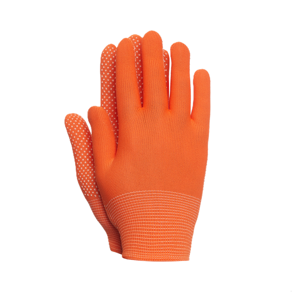 Rękawice robocze wykonane z dzianiny bawełnianej nakrapiane PVC Dotka Lita Verken