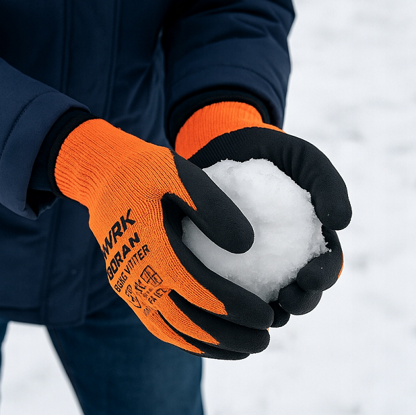 Rękawice rękawiczki robocze ocieplane zimowe Bora Winter