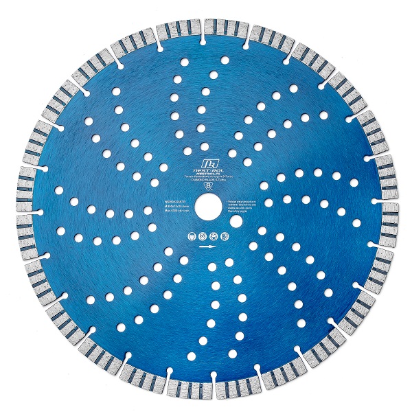 Tarcza diamentowa S-Turbo do cięcia betonu kostki 350 15 mm Nest Rol