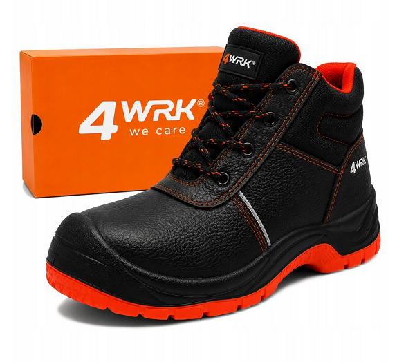 Buty robocze trzewiki antyprzebiciowe z podnoskiem 4WRK SKAT S3