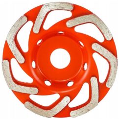 Tarcza garnkowa diamentowa do szlifowania betonu Mastiff S-7 l 125mm Red